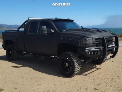 2011 Chevrolet Silverado 1500 - 20x10 -24mm - Anthem Off-Road Equalizer - Suspension Lift 5" - 33" x 12.5"