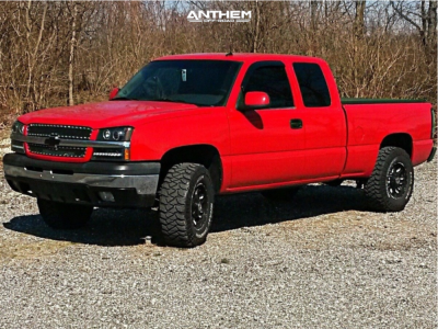 2003 Chevrolet Silverado 1500 - 17x9 -12mm - Anthem Off-Road Aviator - Leveling Kit - 285/70R17