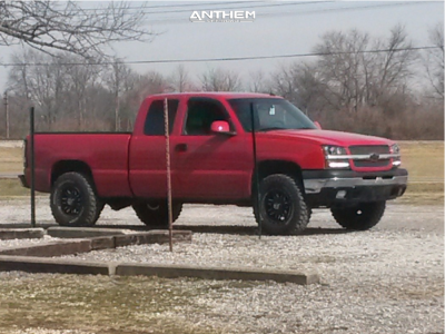 1 2003 Silverado 1500 Chevrolet Rough Country Leveling Kit Anthem Aviator Black