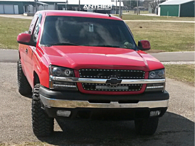 1 2003 Silverado 1500 Chevrolet Rough Country Leveling Kit Anthem Aviator Black