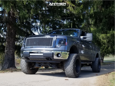 1 2009 F 150 Ford Rough Country Suspension Lift 6in Anthem Aviator Black