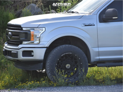 1 2019 F 150 Ford Xlt Rough Country Leveling Kit Anthem Off Road Avenger Satin Black