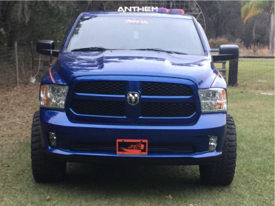 2014 Ram 1500 - 20x12 -44mm - Anthem Off-Road Defender - Leveling Kit - 305/55R20