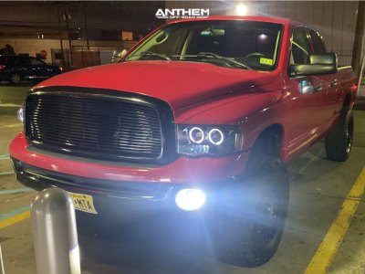 1 2002 Ram 1500 Dodge Rough Country Suspension Lift 5in Anthem Off Road Liberty Satin Black