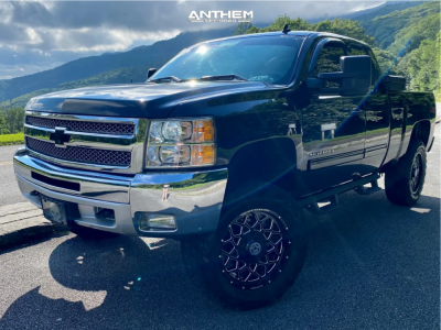 1 2013 Silverado 1500 Chevrolet Lt Anthem Off Road Avenger Machined Black