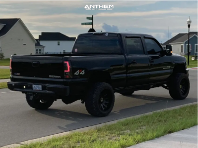 1 2006 Sierra 2500 Hd Gmc Slt Rough Country Leveling Kit Anthem Off Road Liberty Gloss Black