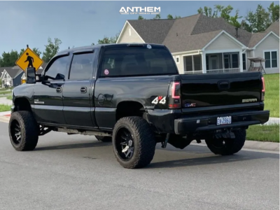 1 2006 Sierra 2500 Hd Gmc Slt Rough Country Leveling Kit Anthem Off Road Liberty Gloss Black