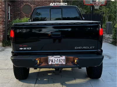 1 2001 S10 Chevrolet Rough Country Suspension Lift 25in Anthem Off Road Rogue Satin Black