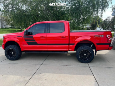 1 2018 F 150 Ford Xlt Superlift Suspension Lift 45in Anthem Off Road Rogue Satin Black