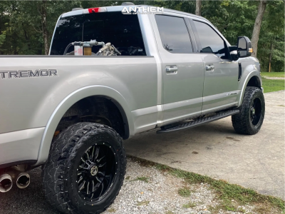 1 2021 F 250 Super Duty Ford Lariat Stock Stock Anthem Off Road Equalizer Gloss Black