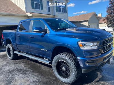 2019 Ram 1500 - 20x10 -24mm - Anthem Off-Road Equalizer - Suspension Lift 6" - 35" x 12.5"