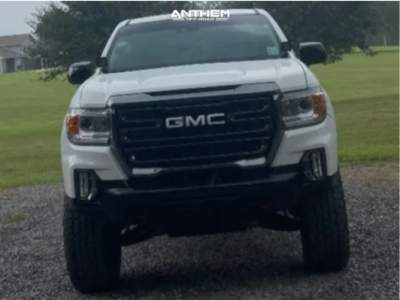 1 2022 Canyon Gmc Rough Country Suspension Lift 6in Anthem Off Road Avenger Satin Black