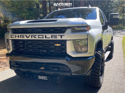 2022 Chevrolet Silverado 2500 HD - 20x10 -24mm - Anthem Off-Road Intimidator - Leveling Kit - 35" x 12.5"