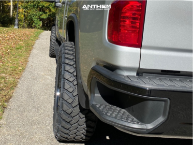 1 2022 Silverado 2500 Hd Chevrolet Custom Rough Country Leveling Kit Anthem Off Road Intimidator Black Milled