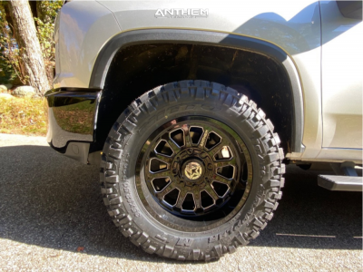 1 2022 Silverado 2500 Hd Chevrolet Custom Rough Country Leveling Kit Anthem Off Road Intimidator Black Milled