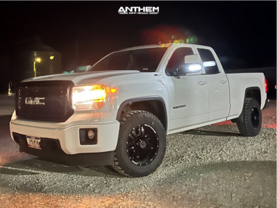 2014 GMC Sierra 1500 - 18x9 0mm - Anthem Off-Road Equalizer - Stock Suspension - 275/65R18