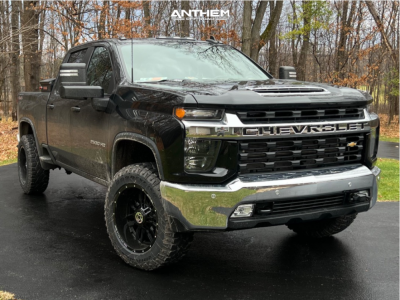 2020 Chevrolet Silverado 2500 HD - 20x10 -24mm - Anthem Off-Road Equalizer - Stock Suspension - 325/60R20