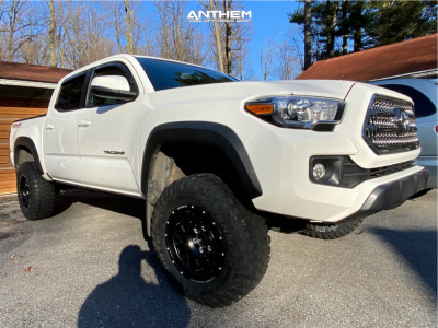 2016 Toyota Tacoma - 17x9 0mm - Anthem Off-Road Avenger - Suspension Lift 3" - 285/70R17