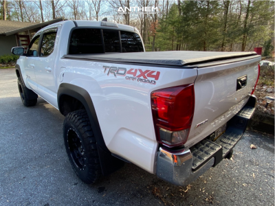 1 2016 Tacoma Toyota Trd Off Road Stock Anthem Off Road Avenger Satin Black