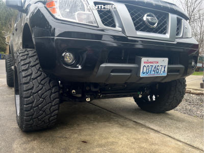 1 2021 Frontier Nissan Sv Rough Country Suspension Lift 6in Anthem Off Road Liberty Gloss Black