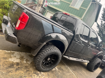 1 2021 Frontier Nissan Sv Rough Country Suspension Lift 6in Anthem Off Road Liberty Gloss Black