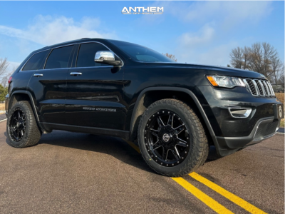 2017 Jeep Grand Cherokee - 20x9 0mm - Anthem Off-Road Rogue - Stock Suspension - 265/50R20