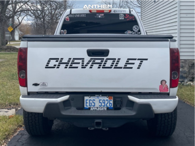 1 2012 Colorado Chevrolet Badland Industries Suspension Lift 3in Anthem Off Road Rogue Black Milled