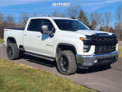 2022 Chevrolet Silverado 2500 HD - 20x10 -24mm - Anthem Off-Road Equalizer - Stock Suspension - 33" x 12.5"