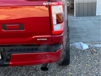 1 2022 F 150 Ford Lariat Fox Leveling Kit Anthem Off Road Avenger Black Milled