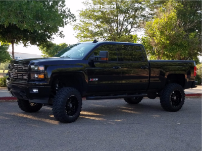 2015 Chevrolet Silverado 1500 - 20x10 -24mm - Anthem Off-Road Aviator - Suspension Lift 9" - 35" x 12.5"