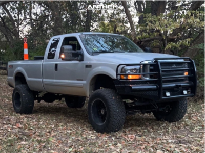 2003 Ford F-350 Super Duty - 20x12 -44mm - Anthem Off-Road Equalizer - Suspension Lift 6" - 37" x 13.5"