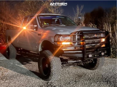 1 2003 F 350 Super Duty Ford Xlt Rough Country Suspension Lift 6in Anthem Off Road Equalizer Gloss Black