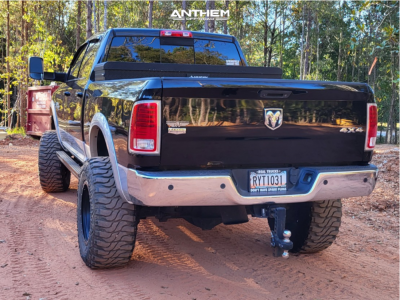 1 2014 2500 Ram Laramie Rough Country Suspension Lift 6in Anthem Off Road Rogue Satin Black