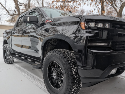 1 2019 Silverado 1500 Chevrolet Rst Rough Country Suspension Lift 35in Anthem Off Road Equalizer Machined Black