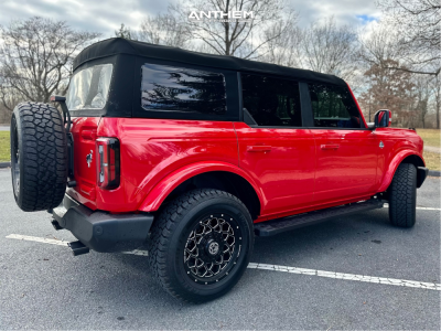 1 2023 Bronco Ford Outer Banks Stock Anthem Off Road Avenger Black Milled