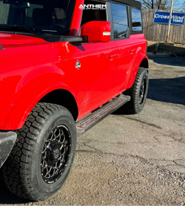 1 2023 Bronco Ford Outer Banks Stock Anthem Off Road Avenger Black Milled