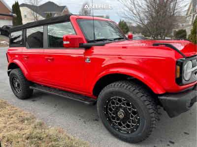 1 2023 Bronco Ford Outer Banks Stock Anthem Off Road Avenger Black Milled