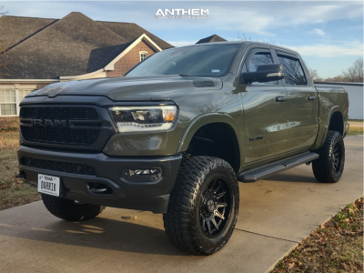 2021 Ram 1500 - 20x10 -18mm - Anthem Off-Road Liberty - Suspension Lift 6" - 35" x 12.5"