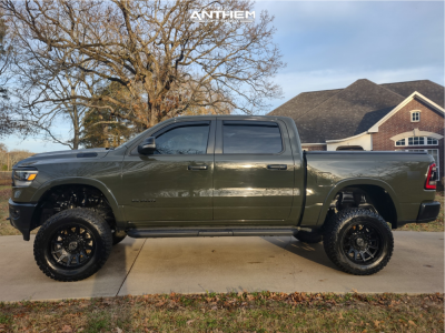 1 2021 1500 Ram Special Service Readylift Suspension Lift 6in Anthem Off Road Liberty Satin Black