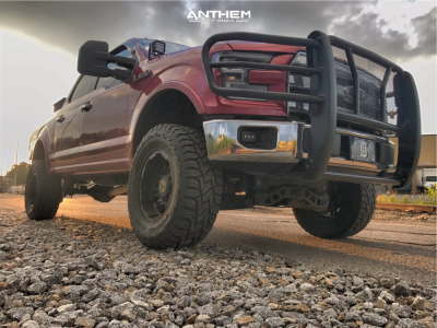 2015 Ford F-150 - 18x9 -12mm - Anthem Off-Road Enforcer - Suspension Lift 6" - 35" x 12.5"