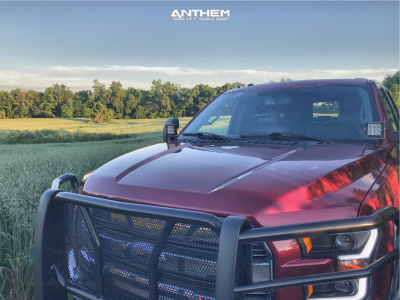 1 2015 F 150 Ford Rough Country Suspension Lift 6in Anthem Enforcer Black