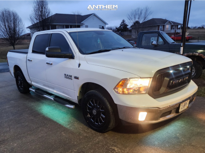 2015 Ram 1500 - 20x10 -24mm - Anthem Off-Road Intimidator - Stock Suspension - 275/45R20