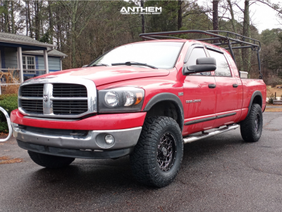 2006 Dodge Ram 2500 - 17x9 0mm - Anthem Off-Road Avenger - Leveling Kit - 35" x 12.5"