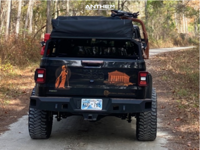 1 2021 Gladiator Jeep High Altitude Metalcloak Suspension Lift 35in Anthem Off Road Intimidator Black Milled
