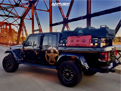 1 2021 Gladiator Jeep High Altitude Metalcloak Suspension Lift 35in Anthem Off Road Intimidator Black Milled