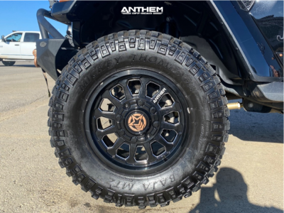 1 2021 Gladiator Jeep High Altitude Metalcloak Suspension Lift 35in Anthem Off Road Intimidator Black Milled