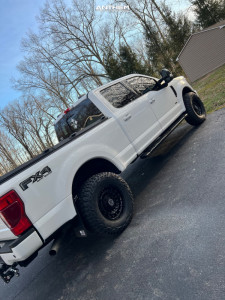 1 2021 F 250 Super Duty Ford Lariat Stock Anthem Off Road Viper Gloss Black