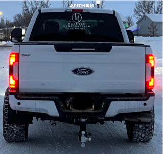 1 2017 F 250 Super Duty Ford Lariat Rough Country Leveling Kit Anthem Off Road Rogue Black Milled