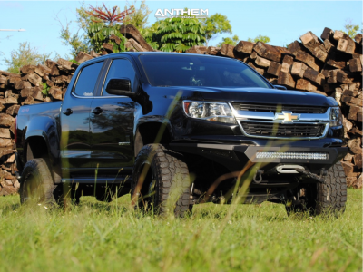 2018 Chevrolet Colorado - 20x10 -24mm - Anthem Off-Road Equalizer - Suspension Lift 5.5" - 35" x 12.5"
