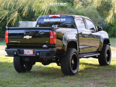 1 2018 Colorado Chevrolet Zone Suspension Lift 6in Anthem Off Road Equalizer Black Milled